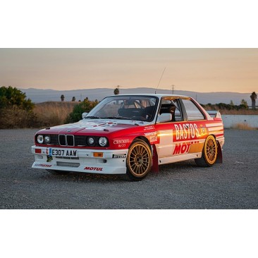 BMW e30 rally elektryczne wspomaganie kierownicy